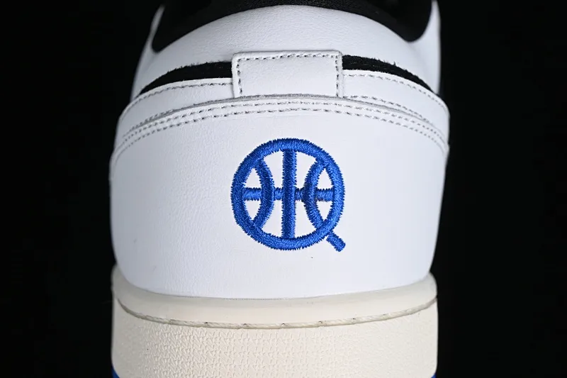 All categories Air Jordan Jordan series basketball shoes Air Jordan 1 Low Air Jordan 1 Low "Quai 54" AJ1 Joe 1 white black blue low-top cultural casual sneakers HQ0764-001